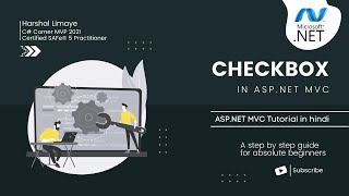 How to Create Checkbox in ASPNET MVC  ASPNET MVC Tutorial in Hindi [upl. by Mountfort]