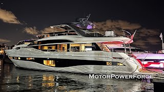 Yacht Walkaround  2023 Princess Y85 [upl. by Eneloc359]