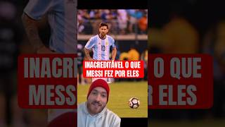 Inacreditável atitude do Messi  Olha o que Ele Fez na Seleção messi futebol lionelmessi [upl. by Aicekat]