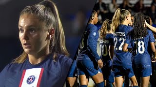 Lieke Martens Goalscorer On Her Debut With PSG vs Soyaux 2022 HD [upl. by Estrellita]