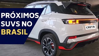 OS NOVOS SUVS QUE SERÃO LANÇADOS NO BRASIL MUDARAM TOTALMENTE [upl. by Lynad]