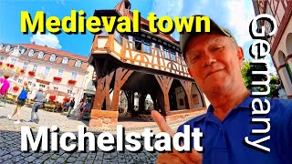 Walking tour Michelstadt A Medieval Town in the Odenwald Germany [upl. by Galang]