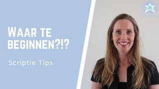 WAAR te BEGINNEN met je SCRIPTIE  Starten met je scriptie  Vooronderzoek doen  SCRIPTIE TIPS [upl. by Florrie]