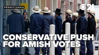 Mobilizing the Amish vote in Pennsylvania [upl. by Ulphia]