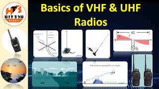 VHF vs UHF  Whats the difference Basic VHF and UHF Fundamentalsuhf vs vhf two way radios VUHF [upl. by Botti]