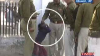 Two Cops Suspended For Assaulting A Six Year Old Girl  Caught On Camera [upl. by Iramo]