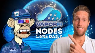 Vaporfi Review amp Walkthrough 2022  Best Beginner Passive Income Crypto Node [upl. by Odnolor867]