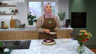 Kökets baktips Krämig cheesecake med körsbärssås  Köket [upl. by Nylanna]