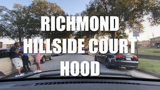 DRIVING TOUR RICHMOND VIRGINIA HILLSIDE COURT HOOD  THE PROJECTS [upl. by Sailesh]