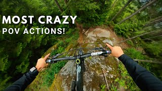 GoPro Max The Wildest Mountain Bike Shot I have Captured [upl. by Bakerman180]