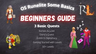 OSRSRunelite Beginners Guide  Completing Basic Quests  Bold Earner  Part 3 [upl. by Ymer]