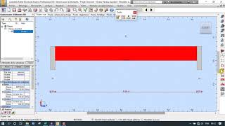 Robot Structural AnalysisDimensionnement dune poutre BA [upl. by Alios]