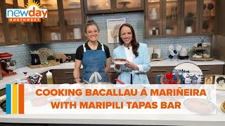 Cooking Bacallau á Mariñeira with MariPili Tapas Bar  New Day NW [upl. by Nonnaihr556]