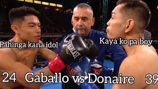 Raymart Gaballo vs Nonito Donaire highlights donaire [upl. by Llerol258]