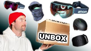 🔴 Live Anon Goggle Unboxing and Snowboard QampA [upl. by Bedelia]