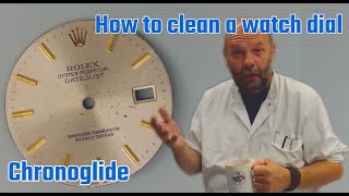 How to clean vintage watch dials [upl. by Eirrot]