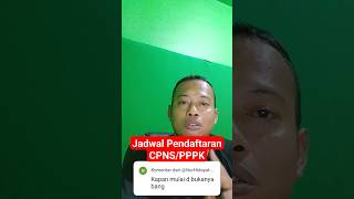 Jadwal Pendaftaran CPNS 2024 dan Jadwal Pendaftaran PPPK Guru 2024 [upl. by Apul302]