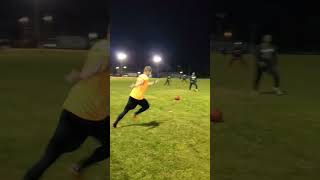 Out at First fun soccer kickball games highlights playball shorts ytshorts usa cat [upl. by Leahcimed835]