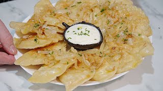 PIEROGI Ruskie Traditional POLISH dumplings [upl. by Bilski352]