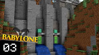 Comment construire un BARAGE HYDRAULIQUE dans Minecraft   Babylone Serveur 118 [upl. by Nibla]