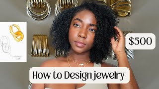 HOW TO DESIGN JEWELRY WITH JUST 500  How to start a Jewelry Business  CHRISTINA FASHION [upl. by Zildjian992]