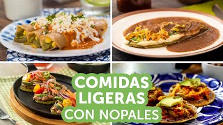 Comidas Ligeras con Nopales  Kiwilimón [upl. by Ttoille]