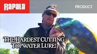 The Rapala® SkitterV How to fish the hardest cutting topwater lure [upl. by Mart]