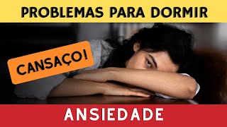 ANSIEDADE PÂNICO e PROBLEMAS PARA DORMIR  Yvone Cardoso [upl. by Denni]