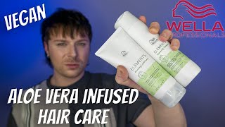 ALOE VERA HAIR SHAMPOO AND CONDITIONER  Natural Hair Care Wella  Wella New Elements [upl. by Alle]