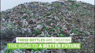 How recycled glass bottles are helping build Victorias roads of the future [upl. by Thedric]