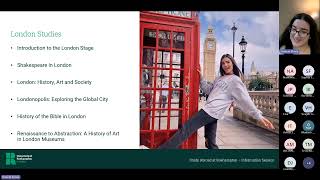 Study Abroad at the University of Roehampton Information Session  Jterm and Spring 2025 [upl. by Noskcire]