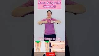 Arms amp legs fat workout weightloss ytshorts shortsviral shorts trendingshorts fitness gym [upl. by Clari]