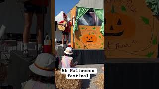 Halloween festival in Downtown square Denton  Denton texas halloweenfestival [upl. by Diantha651]