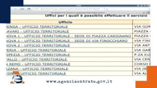 Prenotare un appuntamento allAgenzia delle Entrate [upl. by Gnel]