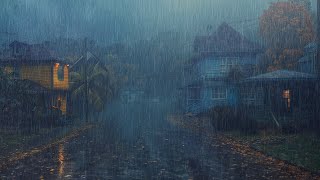 Fall Asleep Instantly with Heavy Rain at Night  Nature Sounds for Sleep and Meditation [upl. by Behnken720]