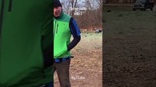 Disc Golf at Clatter Valley Hole 3 discgolf dog [upl. by Allerbag987]