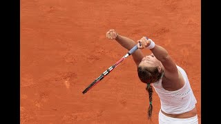 Dinara Safina vs Svetlana Kuznetsova RG 2008 Highlights [upl. by Neibart]