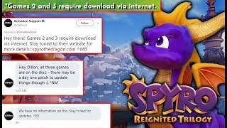 Spyro Reignited Trilogy  Current Download Spyro 2 amp 3 Situation  One Question Still Remains [upl. by Sam]