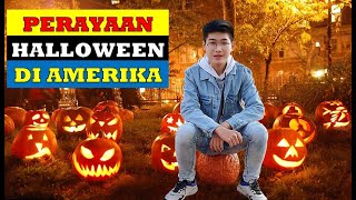 SUASANA HALLOWEEN DI AMERIKA SERIKAT SAAT MUSIM GUGUR HALLOWEEN [upl. by Enyamert]