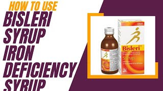 Bisleri Syrup Uses In Urdu Best Syrup For Iron Deficiency Anemia [upl. by Anippesuig]