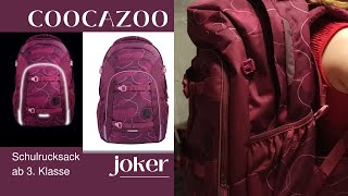 Coocazoo Schulrucksack JOKER I Sila [upl. by Erickson180]