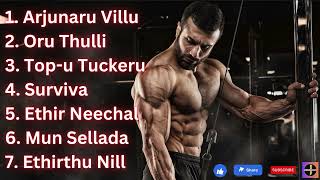 Tamil Motivational songs  Gym songs tamil  Motivational Beats Tamil MotivationalThe JOHNs World [upl. by Ecirahs]