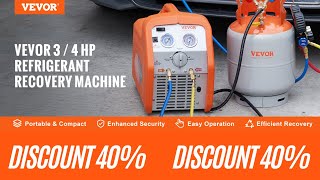 VEVOR AC RECOVERY MACHINE REVIEW [upl. by Douville]