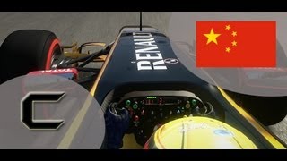 GP de Chine Course  F1 2013 Saison 3 [upl. by Velasco]