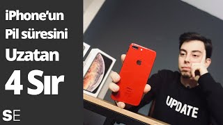 iPhoneun Pil Ömrü Uzatma için 4 Yol [upl. by Acirre]