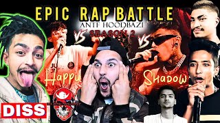 NEXT LEVEL RAP BATTLE  DISS TO YABI SACAR GBOB MAILA SIRUPATE TRIX  HAPPU vs SHADOW Reaction [upl. by Ariayek211]