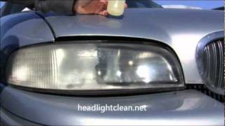 Headlight Cleanwmv [upl. by Rraval]