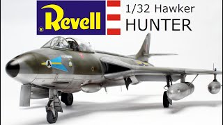 Revell 132 Hawker Hunter FGA9 Full Build [upl. by Volkan]