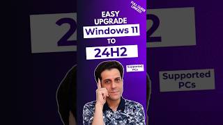 How to Upgrade Windows 11 to 24H2 on Supported PCs windows shorts [upl. by Cadman]