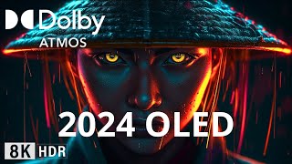 SPECIAL Oled Demo 2024 8K HDR 240 FPS Dolby ATMOSVISION [upl. by Ycniuqal]